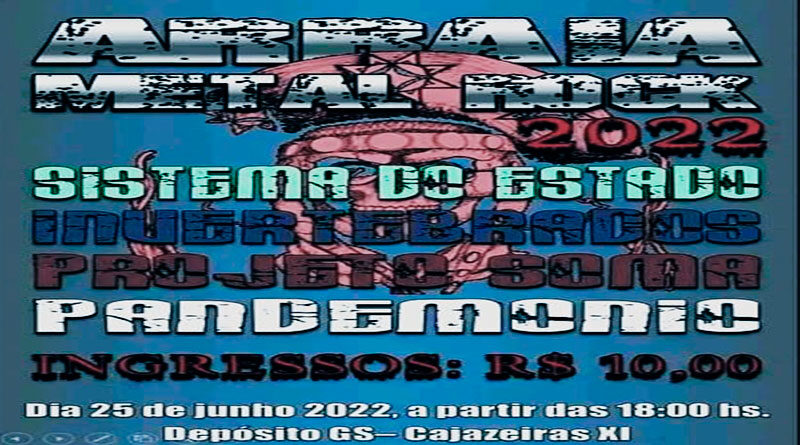 Arraia metal Rock Cajazeiras XI